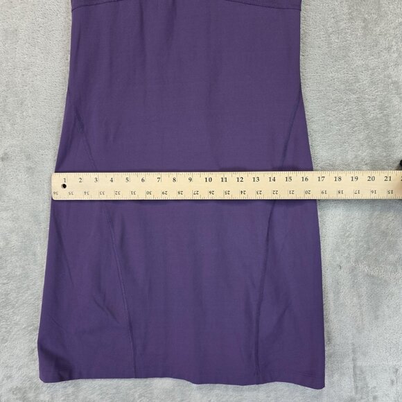 Lucy Dress Womens Small Purple Racerback Athletic A-Line Supplex Nylon Shelf Bra - Picture 7 of 8